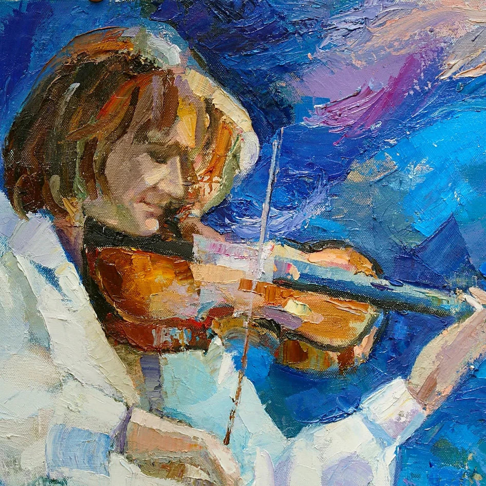 Melodies in Paint: The Vivid Symphony of My Portrait