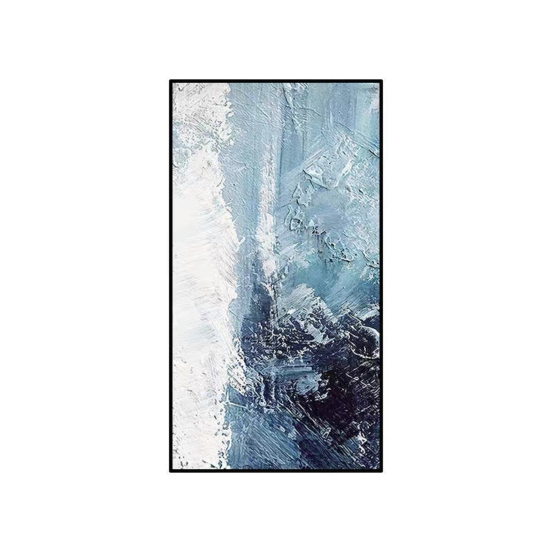 Icy Depths - Abstract Art