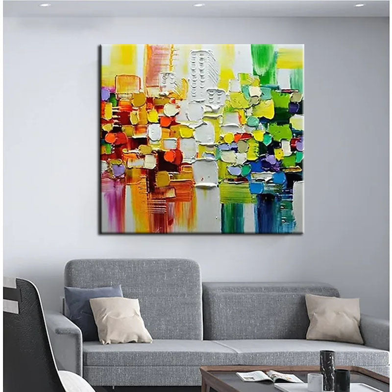 Vibrant Mosaic - Abstract Art