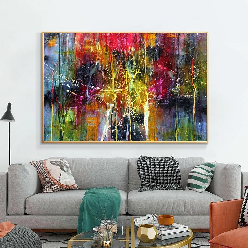 Electric Symphony - Abstract Art