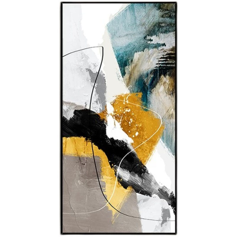 Dynamic Abstract Geometric Canvas