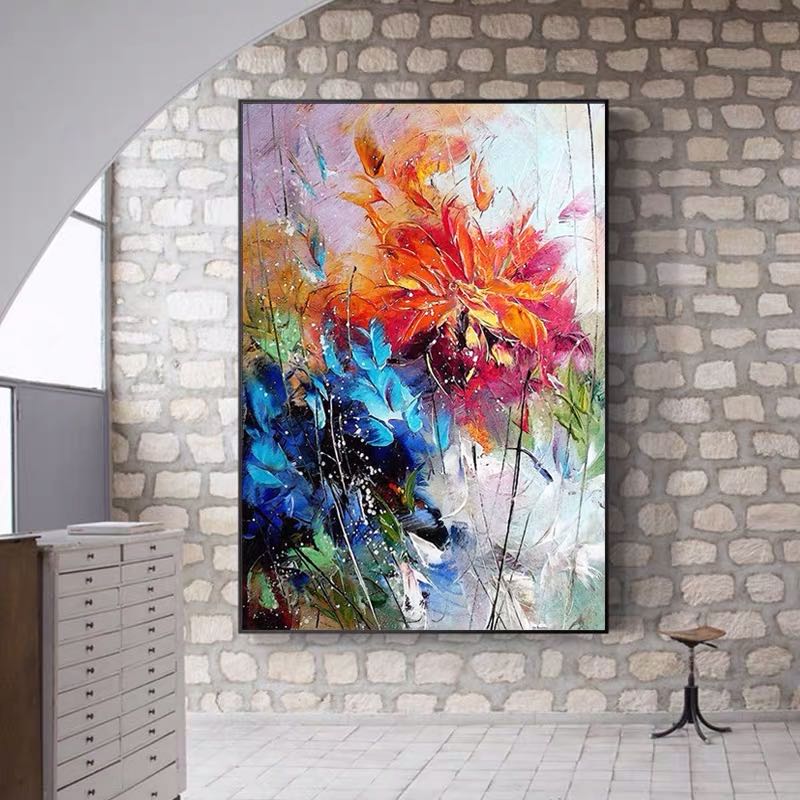 Vibrant Symphony: Floral Fusion