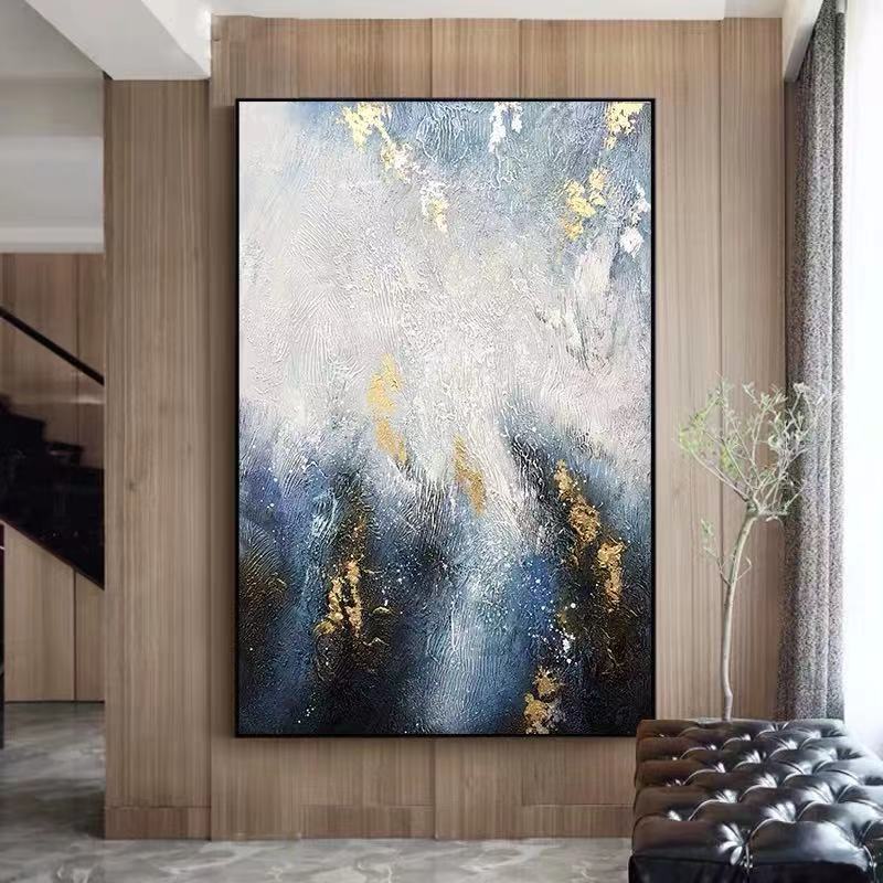 Golden Horizon - Abstract Art