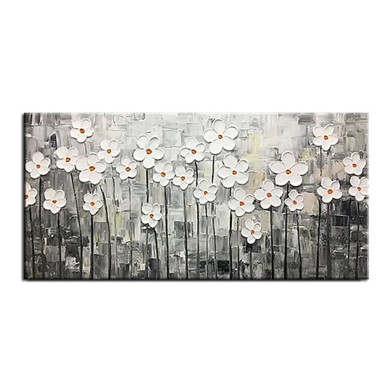 Monochrome Blossom Symphony