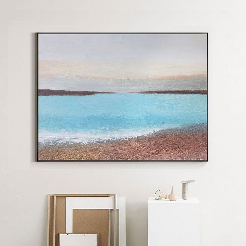 Coastal Calm: Abstract Seascape