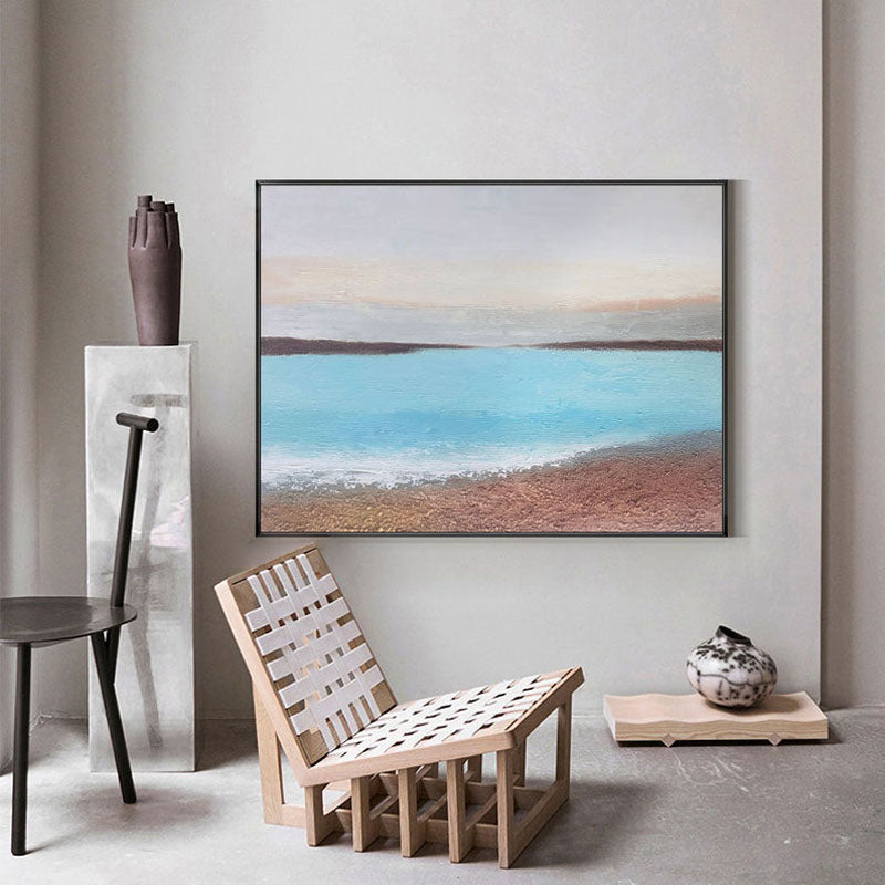 Coastal Calm: Abstract Seascape