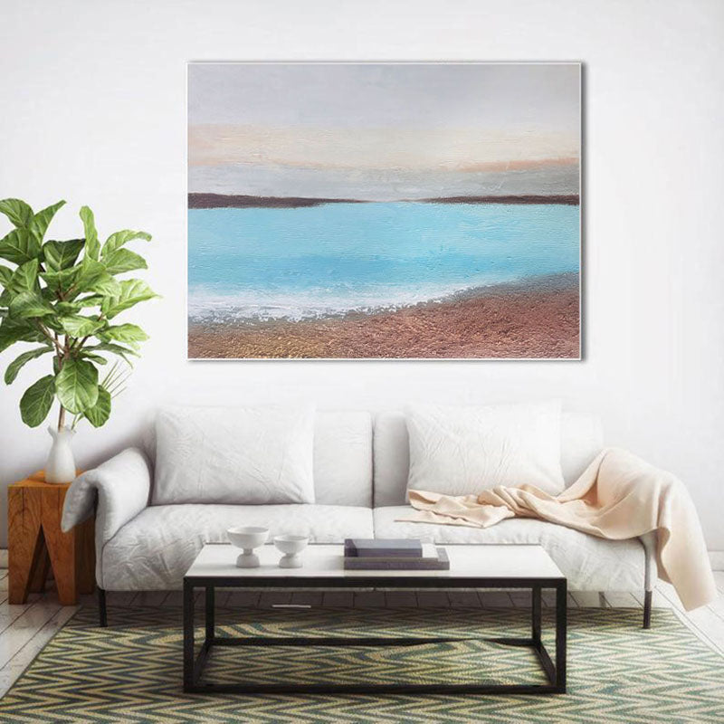 Coastal Calm: Abstract Seascape