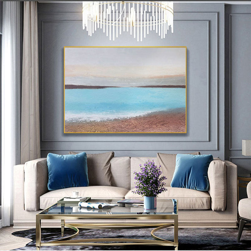 Coastal Calm: Abstract Seascape