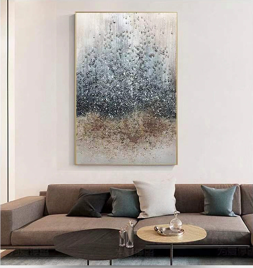 Shimmering Horizon - Abstract Art