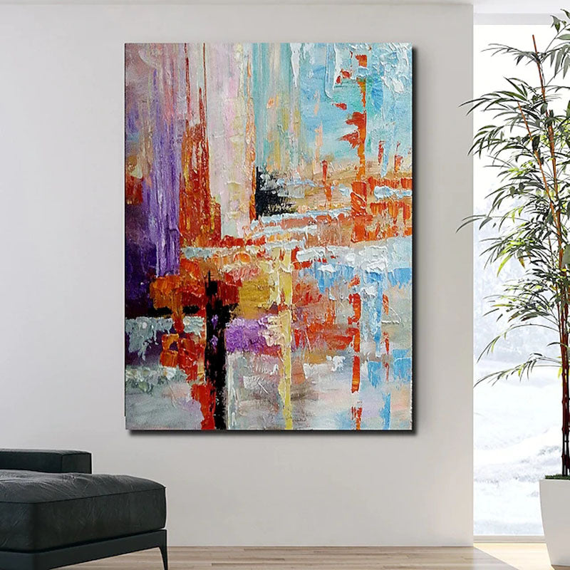 Urban Vibes - Abstract Canvas