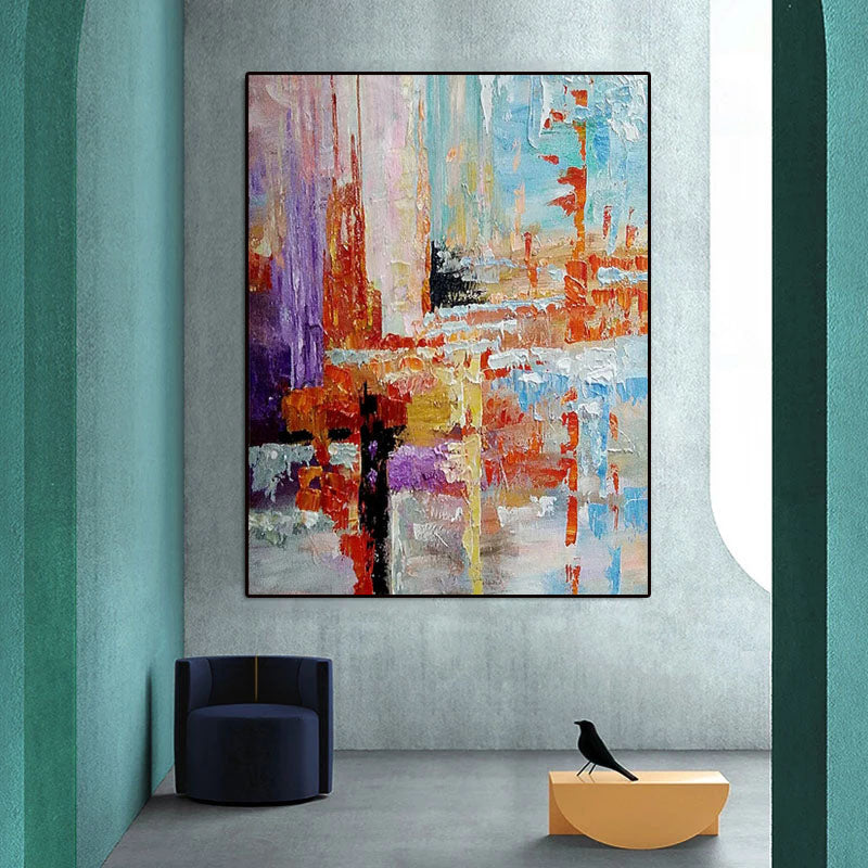 Urban Vibes - Abstract Canvas