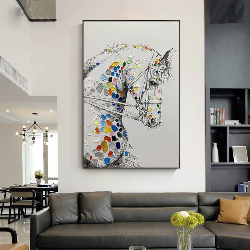 Colorful Grace - Horse Portrait