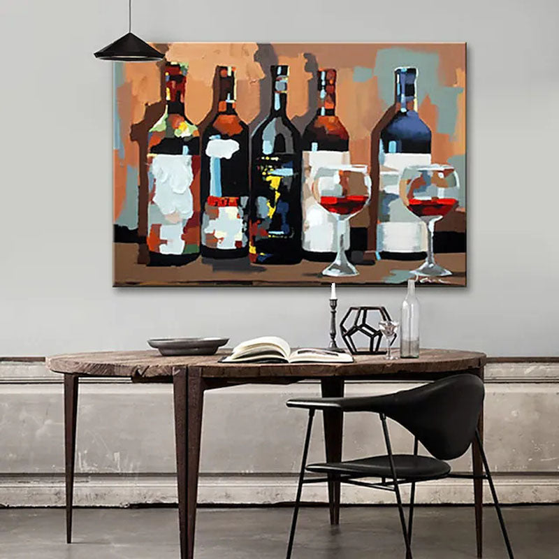 Modern Vibe: Wine Still Life