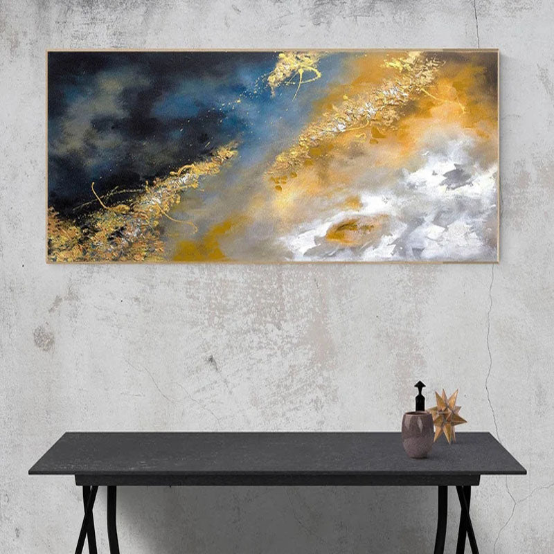 "Gold Dust" Abstract Art Canvas