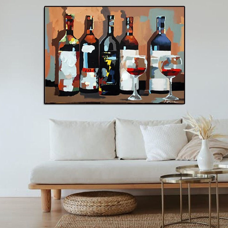 Modern Vibe: Wine Still Life