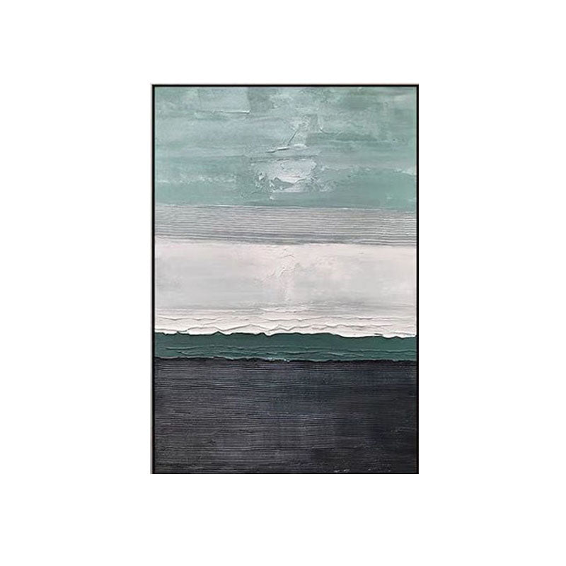 Tranquil Horizon Abstract Canvas