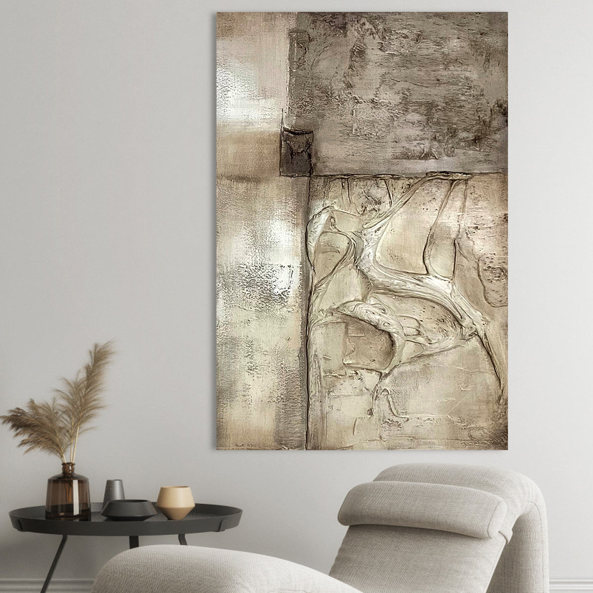 Earthbound Essence Abstract Canvas