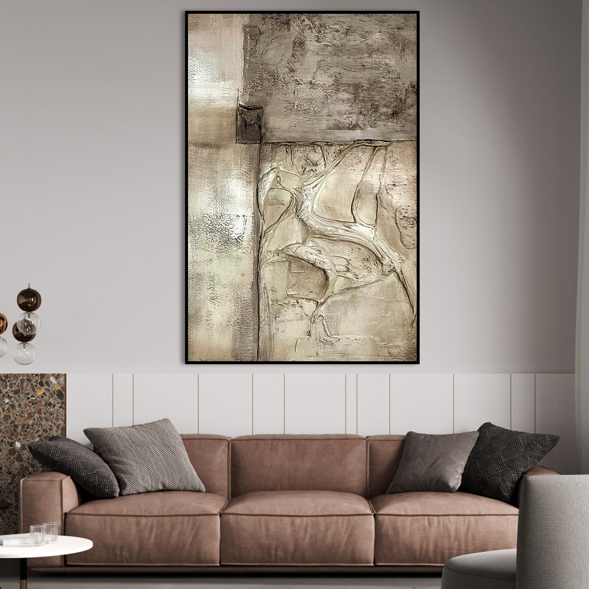 Earthbound Essence Abstract Canvas