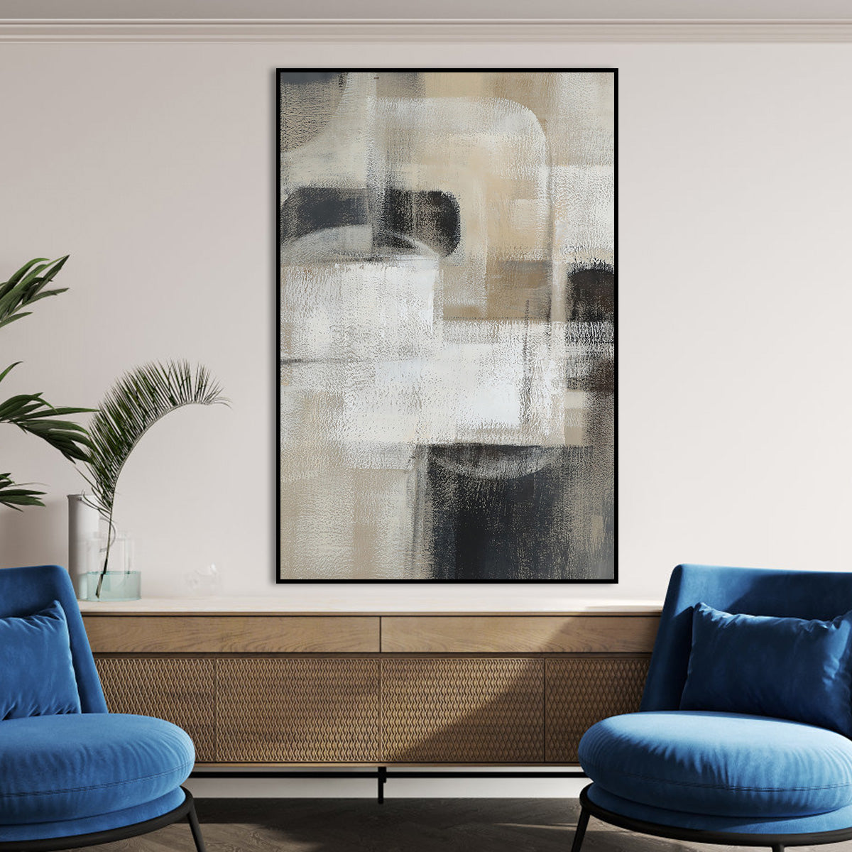 Tranquil Reflections: Abstract Art