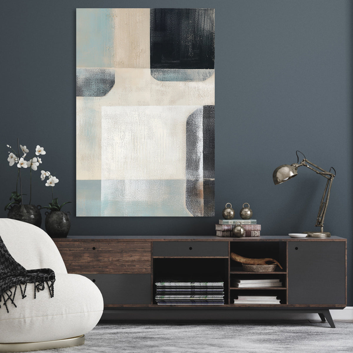 Serene Geometric Abstraction