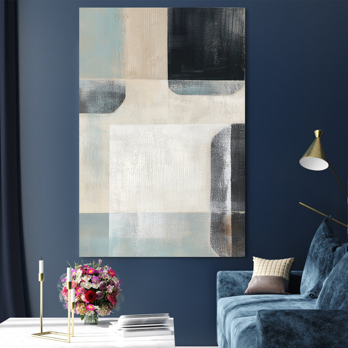 Serene Geometric Abstraction