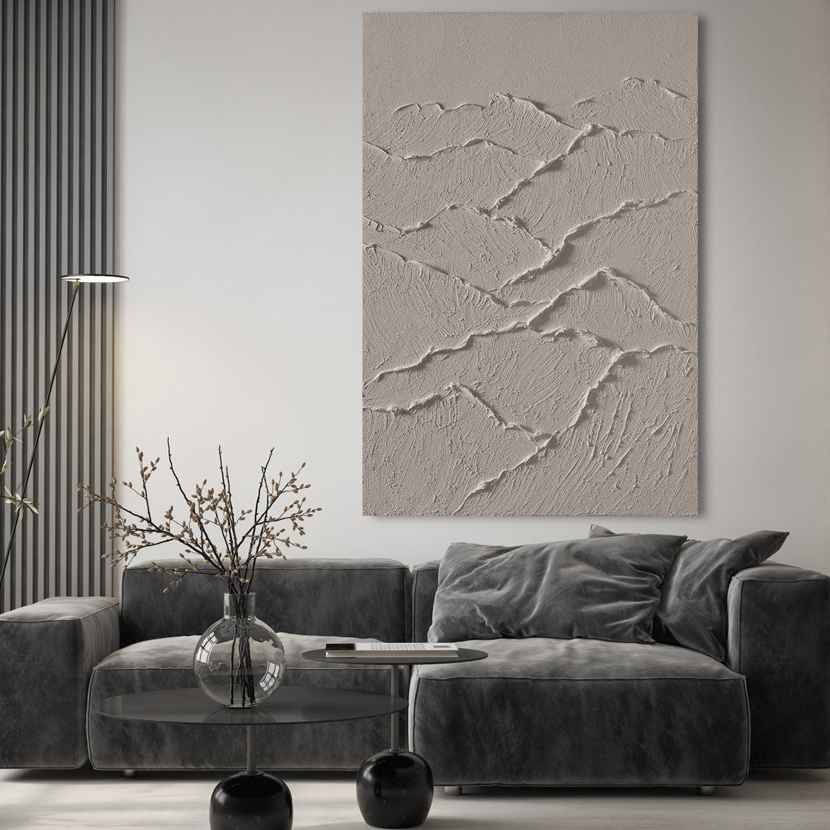 Abstract Textured Wall Art