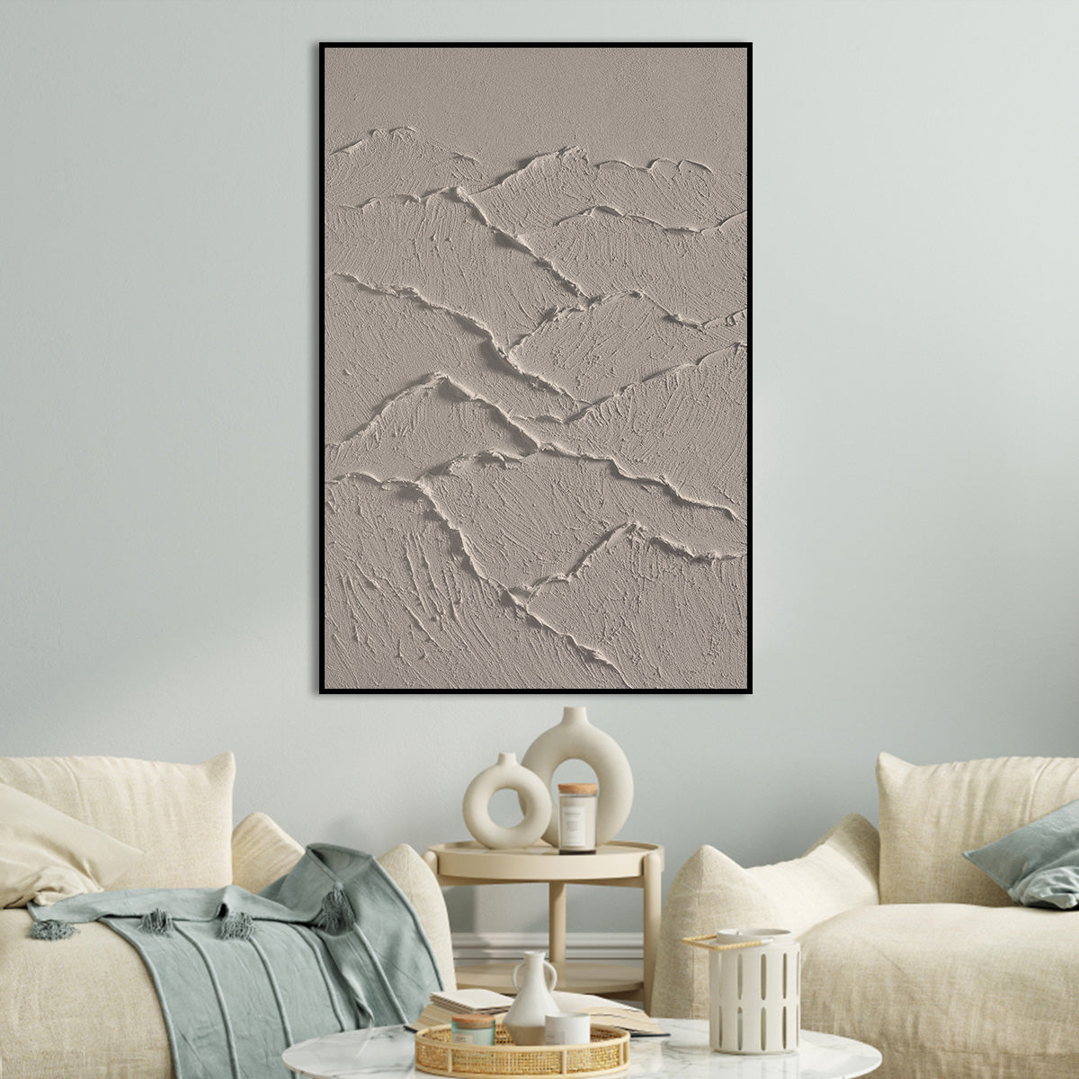 Abstract Textured Wall Art