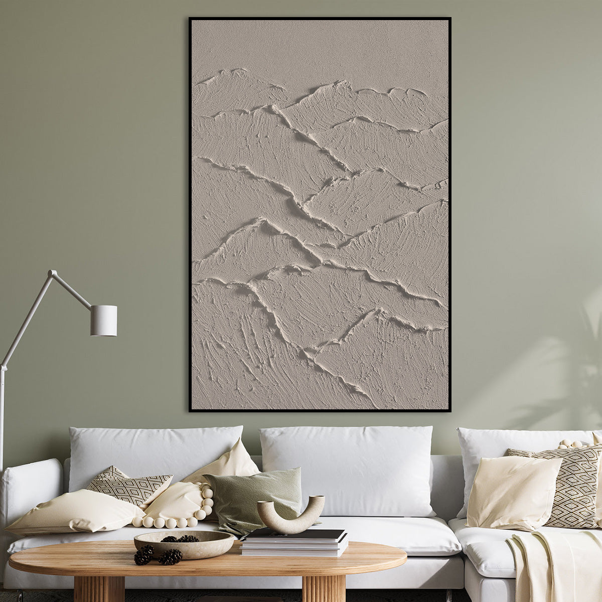 Abstract Textured Wall Art