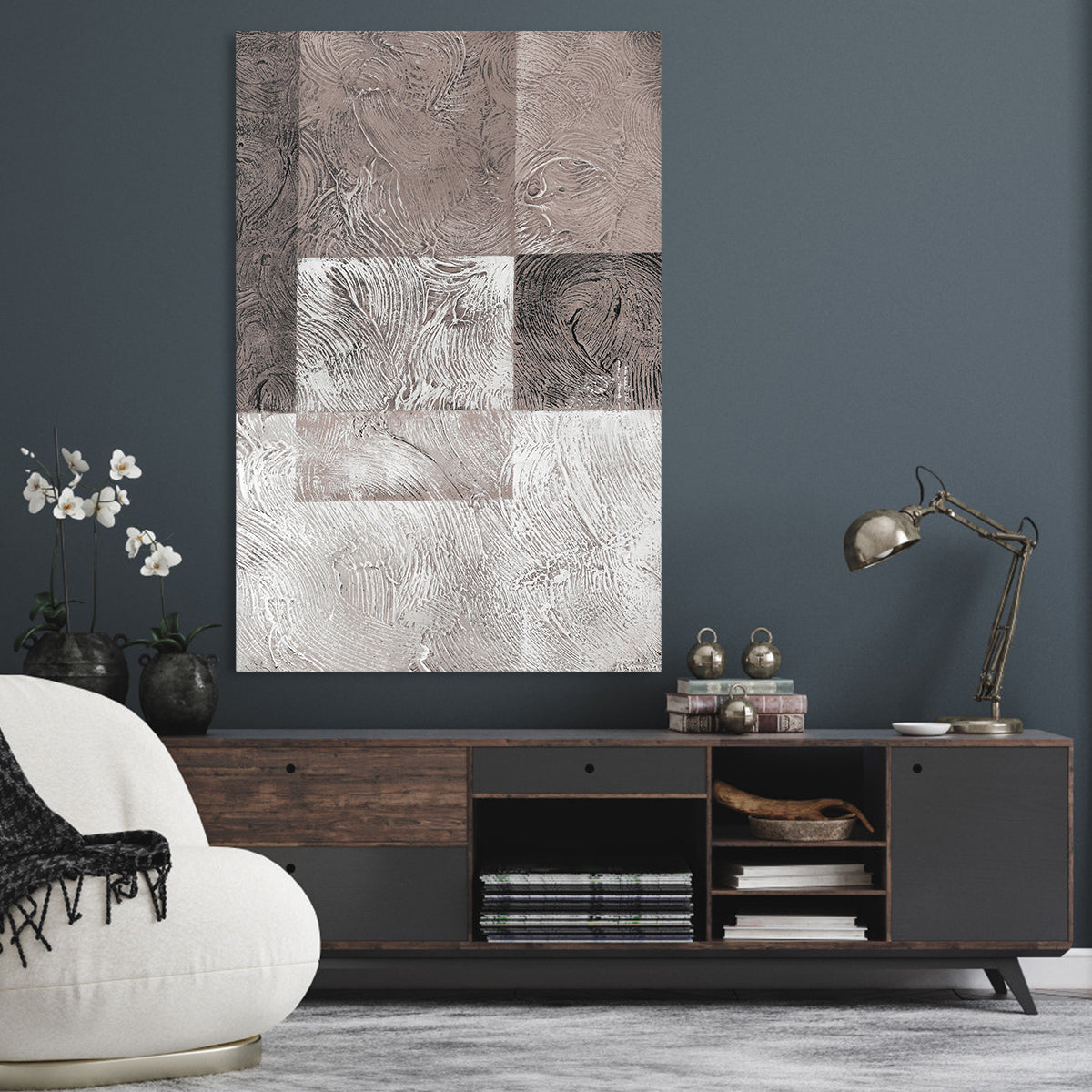 Earthy Elegance: Textured Harmony