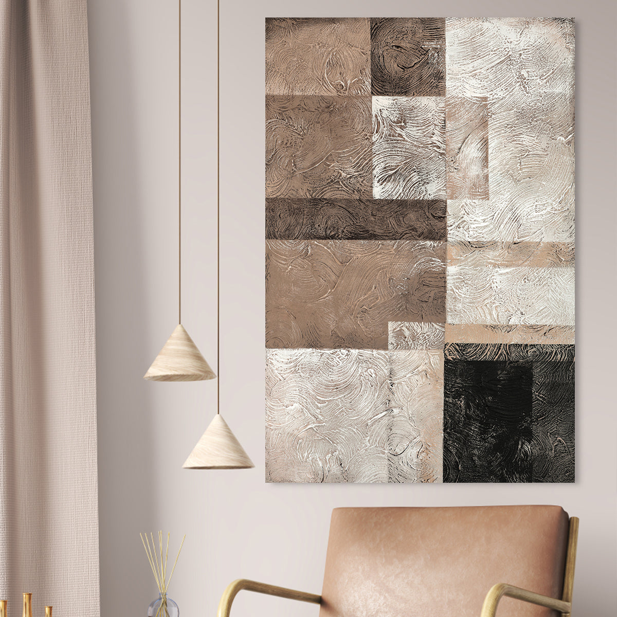 Earthy Textured Blocks