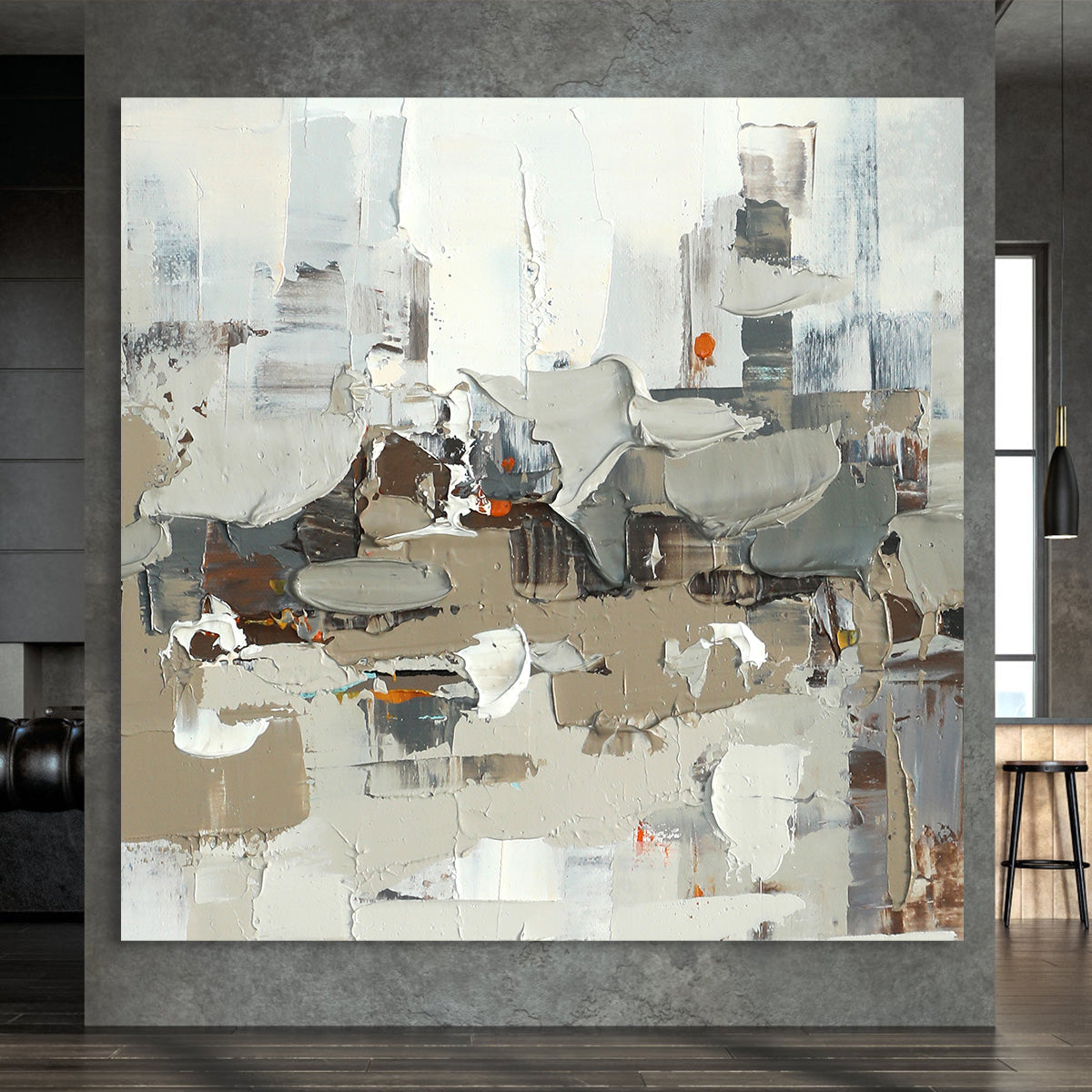 Abstract Urban Landscape Art