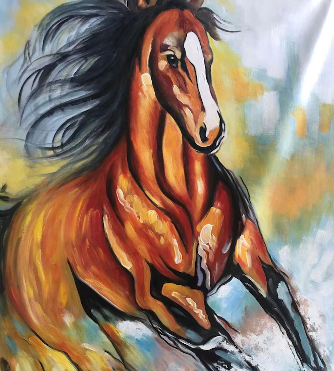 Galloping Spirit - Horse Art