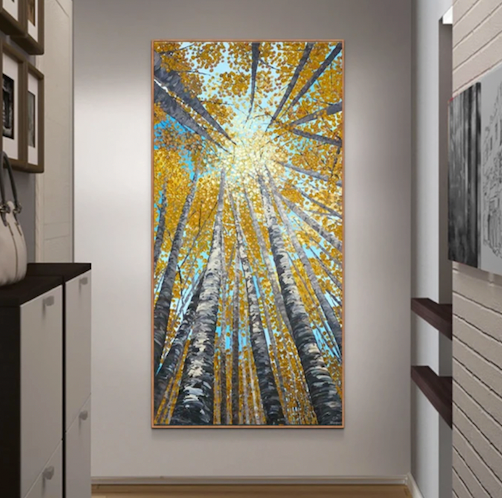 Golden Canopy Forest View