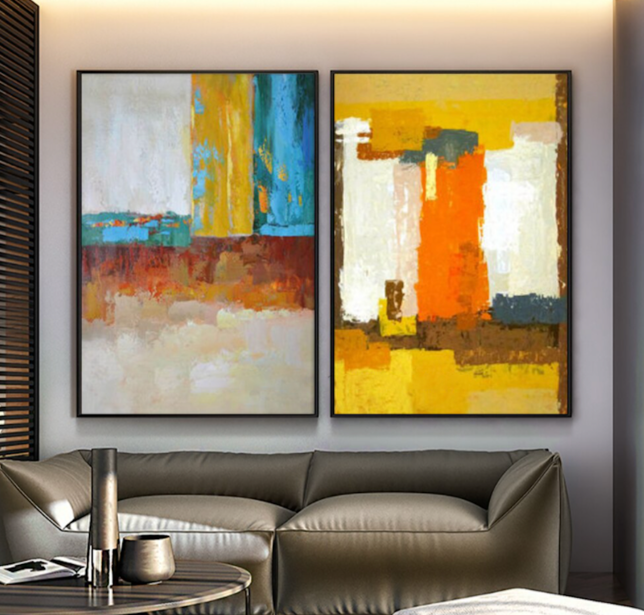 Desert Sand - Abstract Duo Art