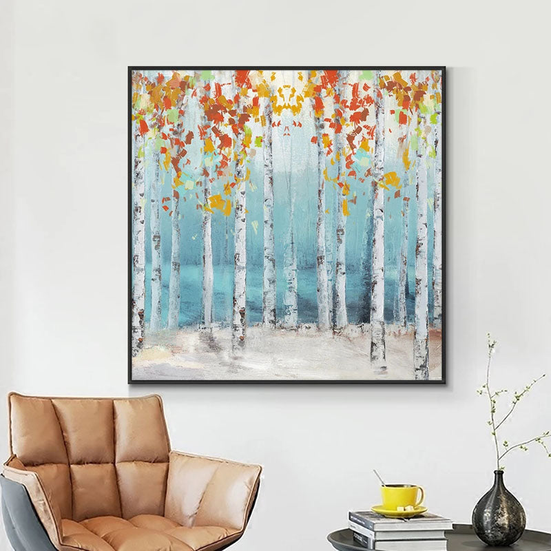 Autumn Birch - Tranquil Forest