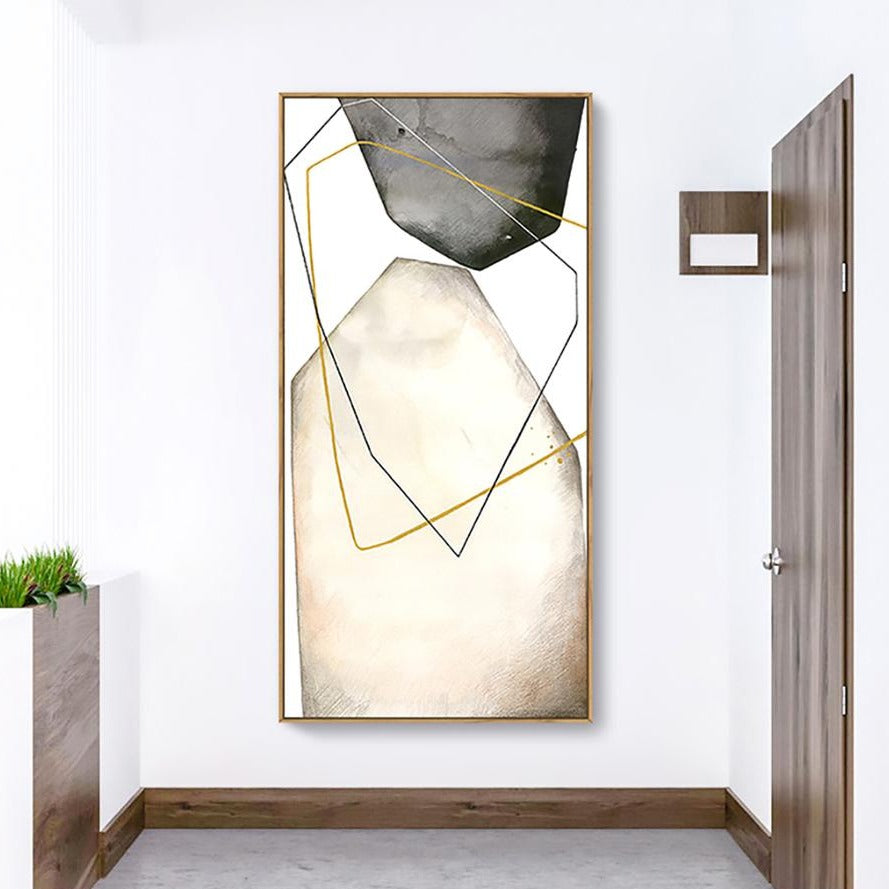 Geometric Elegance - Abstract Art