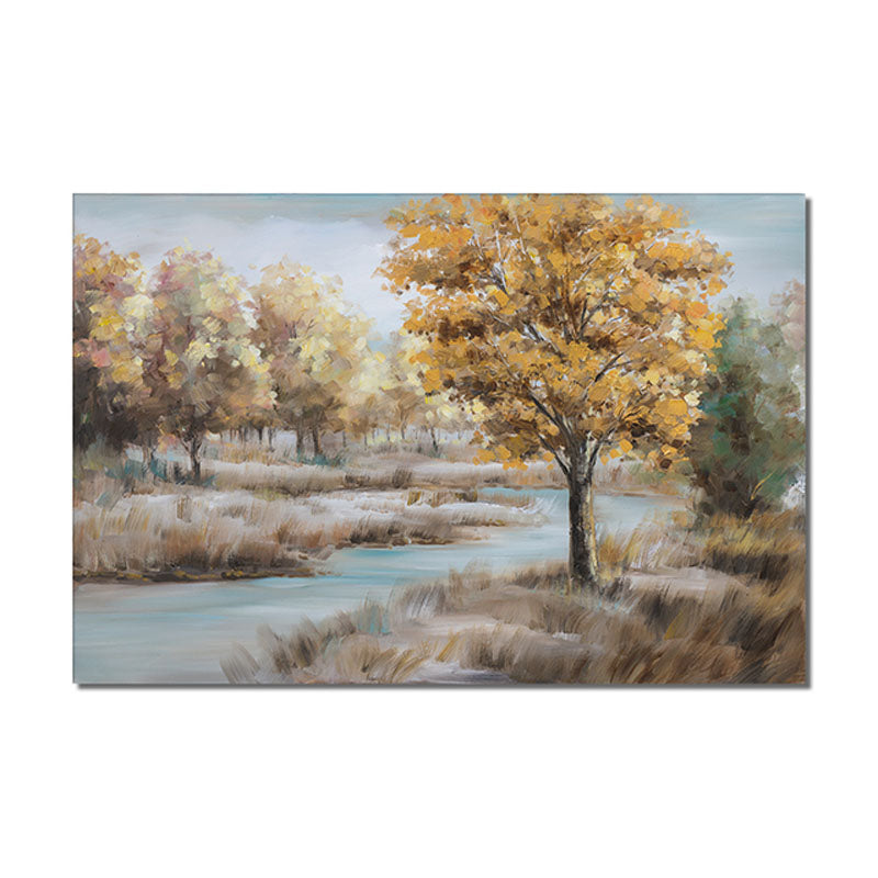 Pintura de paisaje sereno de Autumn Creek