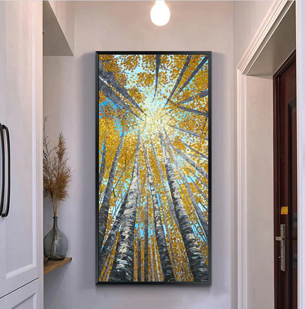 Golden Canopy Forest View