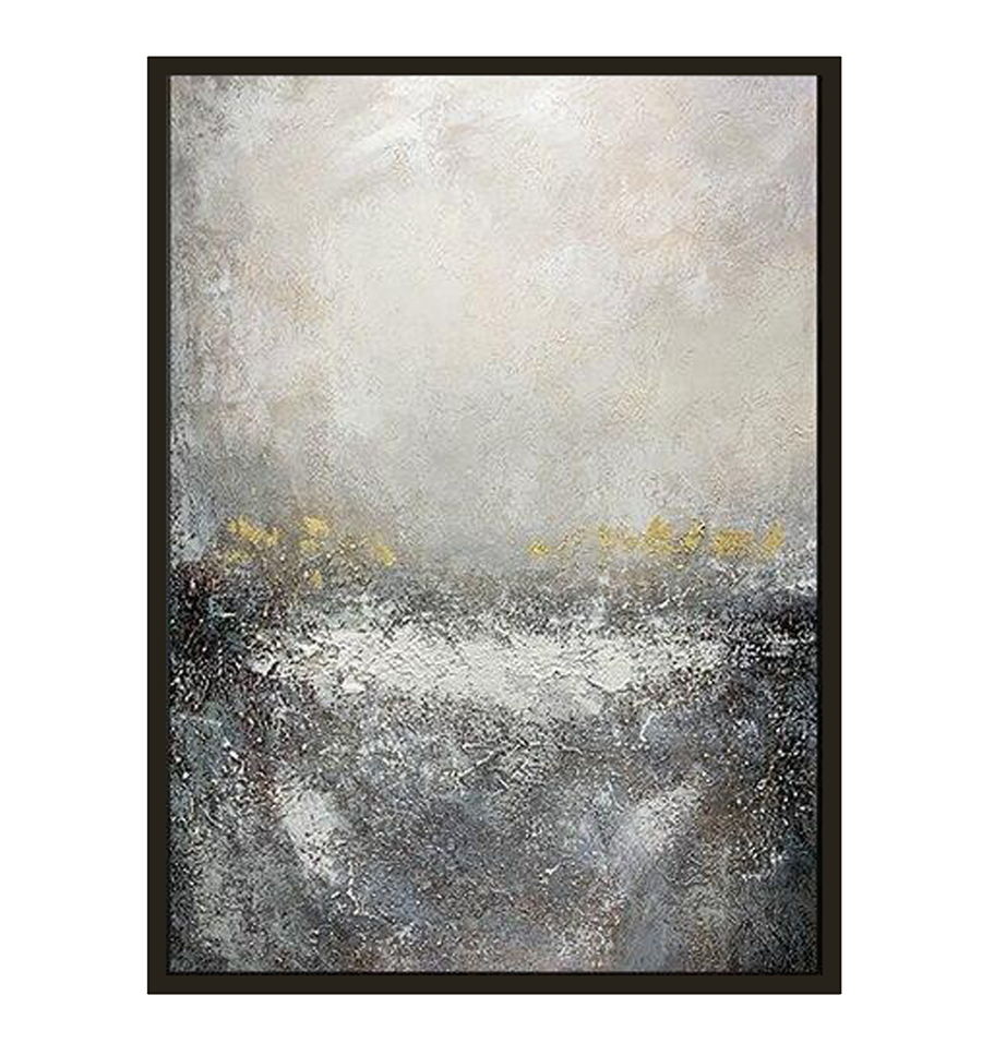 Misty Horizon - Abstract Art