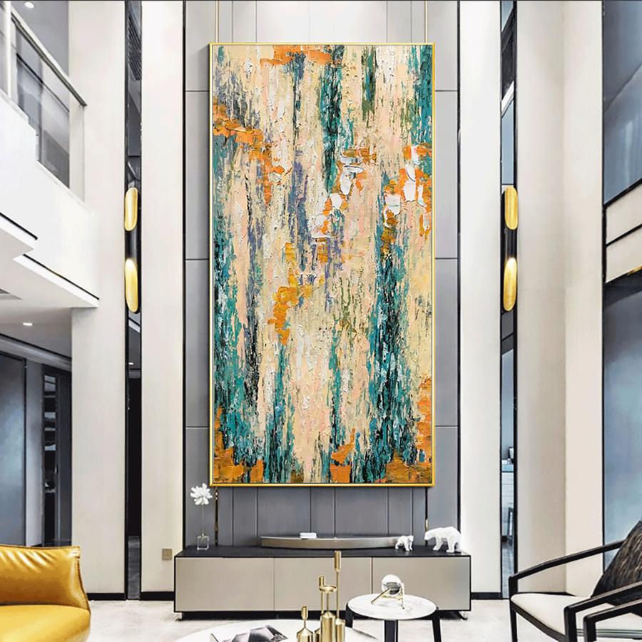 Tranquil Horizon Abstract Canvas