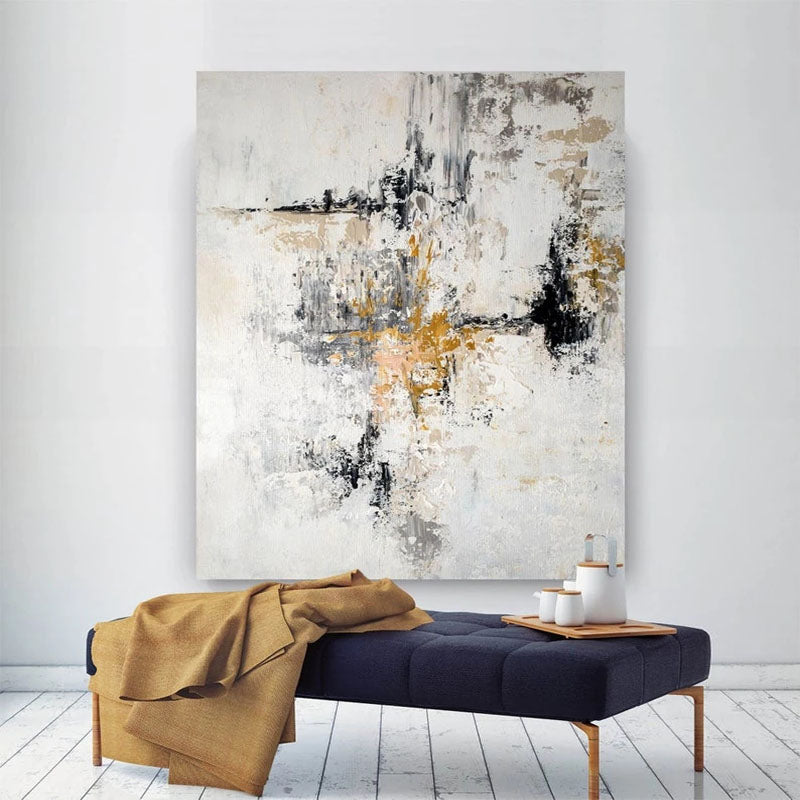 Modern Elegance - Abstract Gold