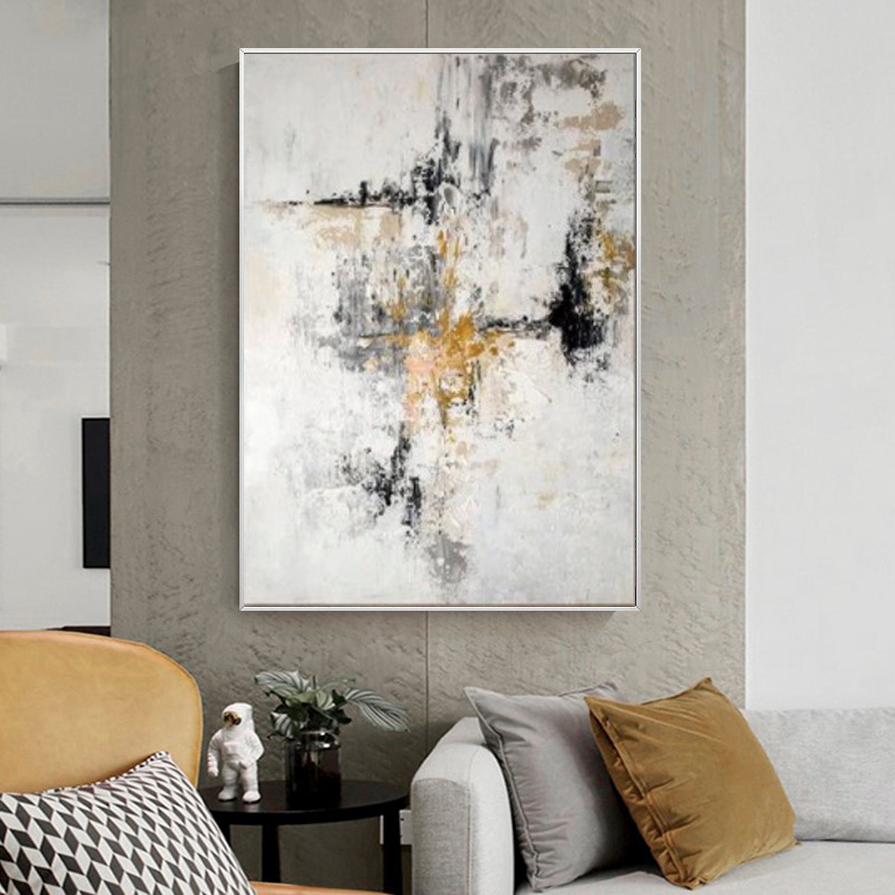 Modern Elegance - Abstract Gold