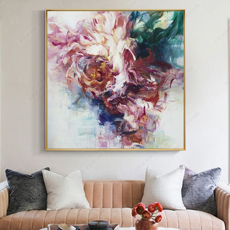 Passion Bloom: Abstract Elegance