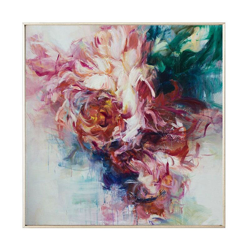 Passion Bloom: Abstract Elegance