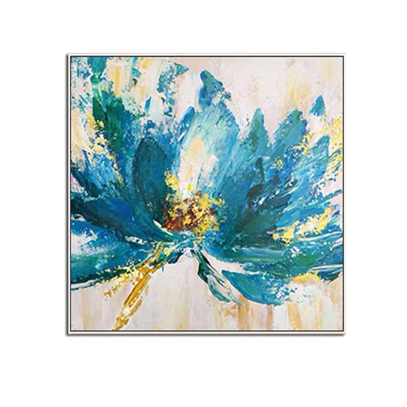 Explosive Bloom Abstract Wall Art