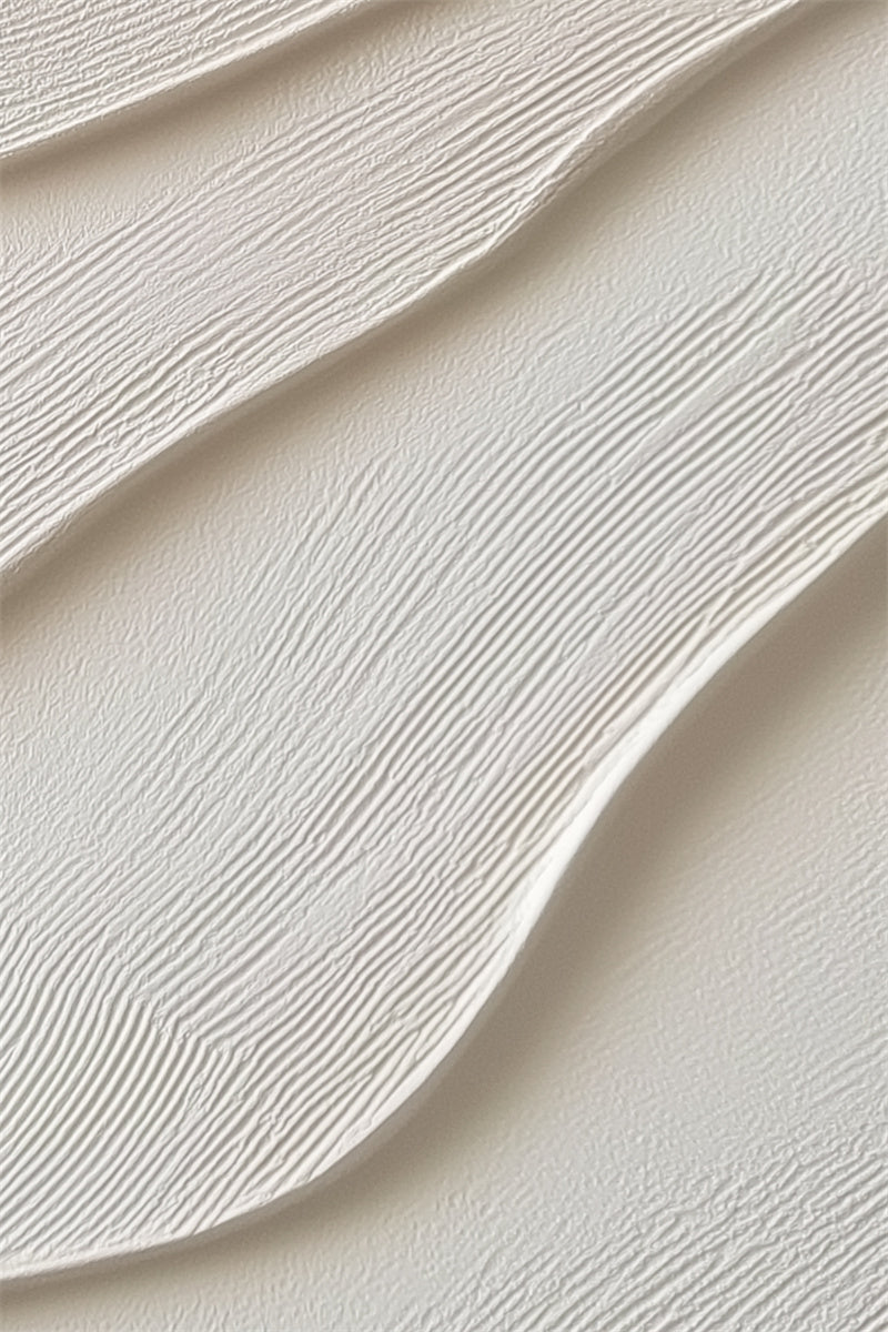 Textured White Wave Wall Art-241278