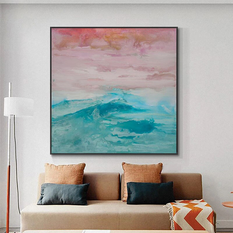 Tranquil Waves - Pastel Horizon