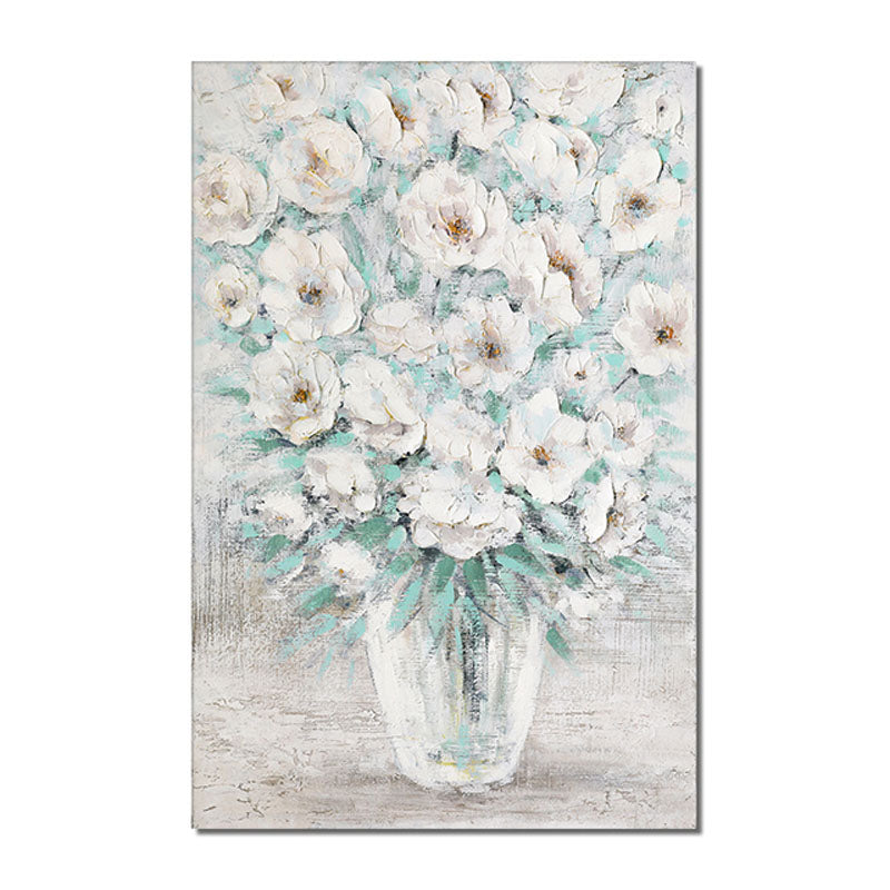 White Blossom - Serene Floral Art